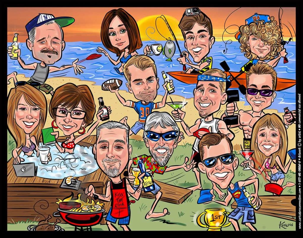 Group Caricature – Caricature Connection